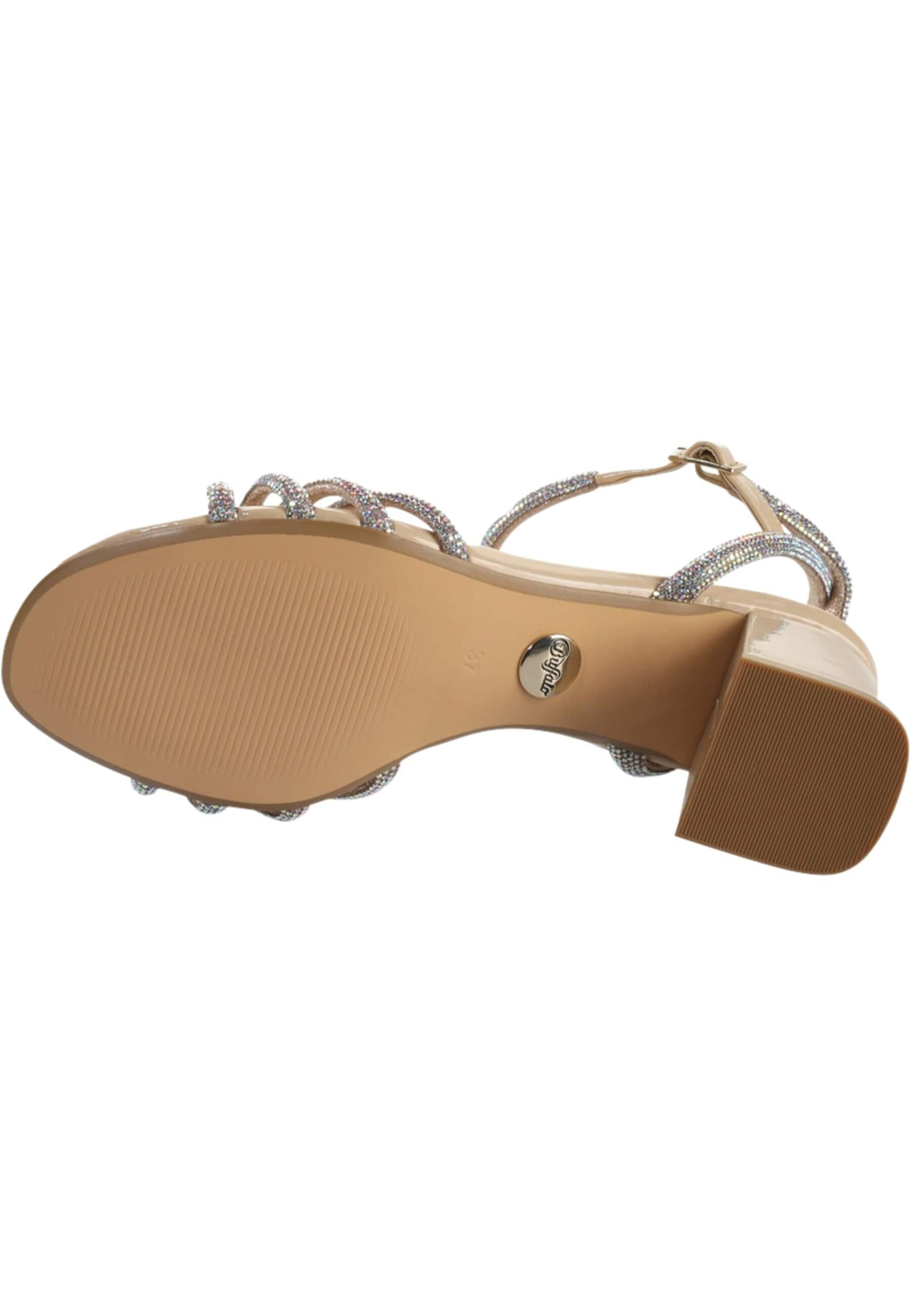 BUFFALO Σανδάλι με λουράκια 'Lilly Bow' σε μπεζ