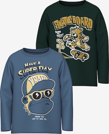 T-Shirt 'NMMVAGNO' NAME IT en bleu : devant