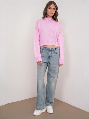 Pullover di MixRay in rosa