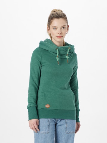 Sweat-shirt 'Gripy Bold' Ragwear en vert : devant