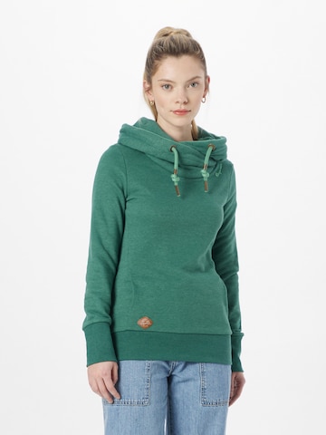 Ragwear Sweatshirt 'Gripy Bold' in Green: front
