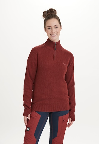 Whistler Athletic Sweater 'Kamry' in Brown: front