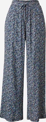 Iriedaily Wide leg Trousers 'Franji' in Blue: front