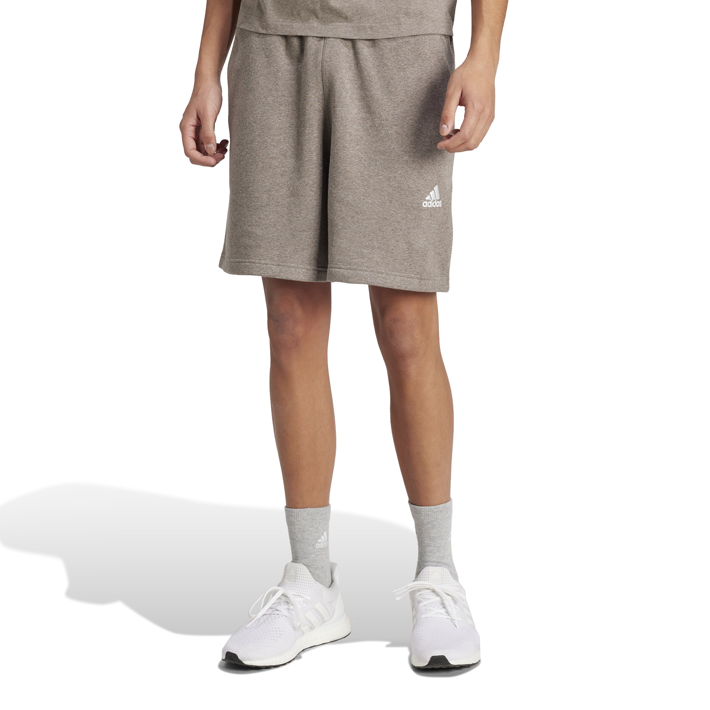 ADIDAS SPORTSWEAR Regular Workout Pants in Grey: front