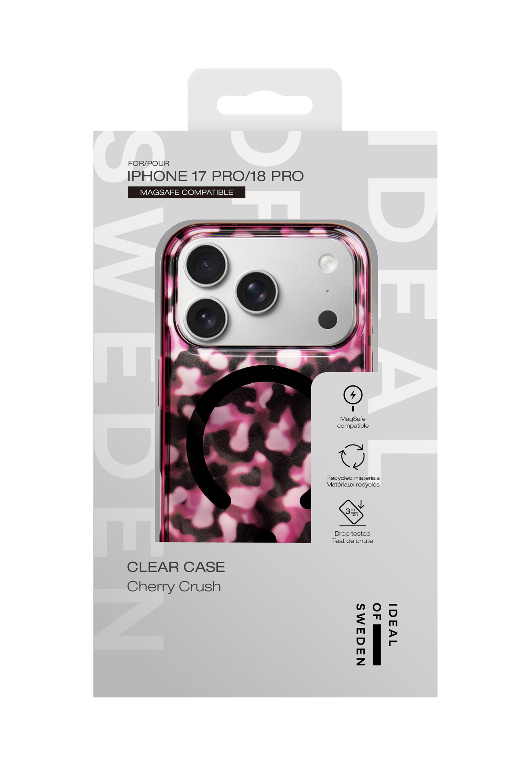 Custodia per smartphone 'iPhone 17 Pro / 18 Pro' di iDeal of Sweden in rosa