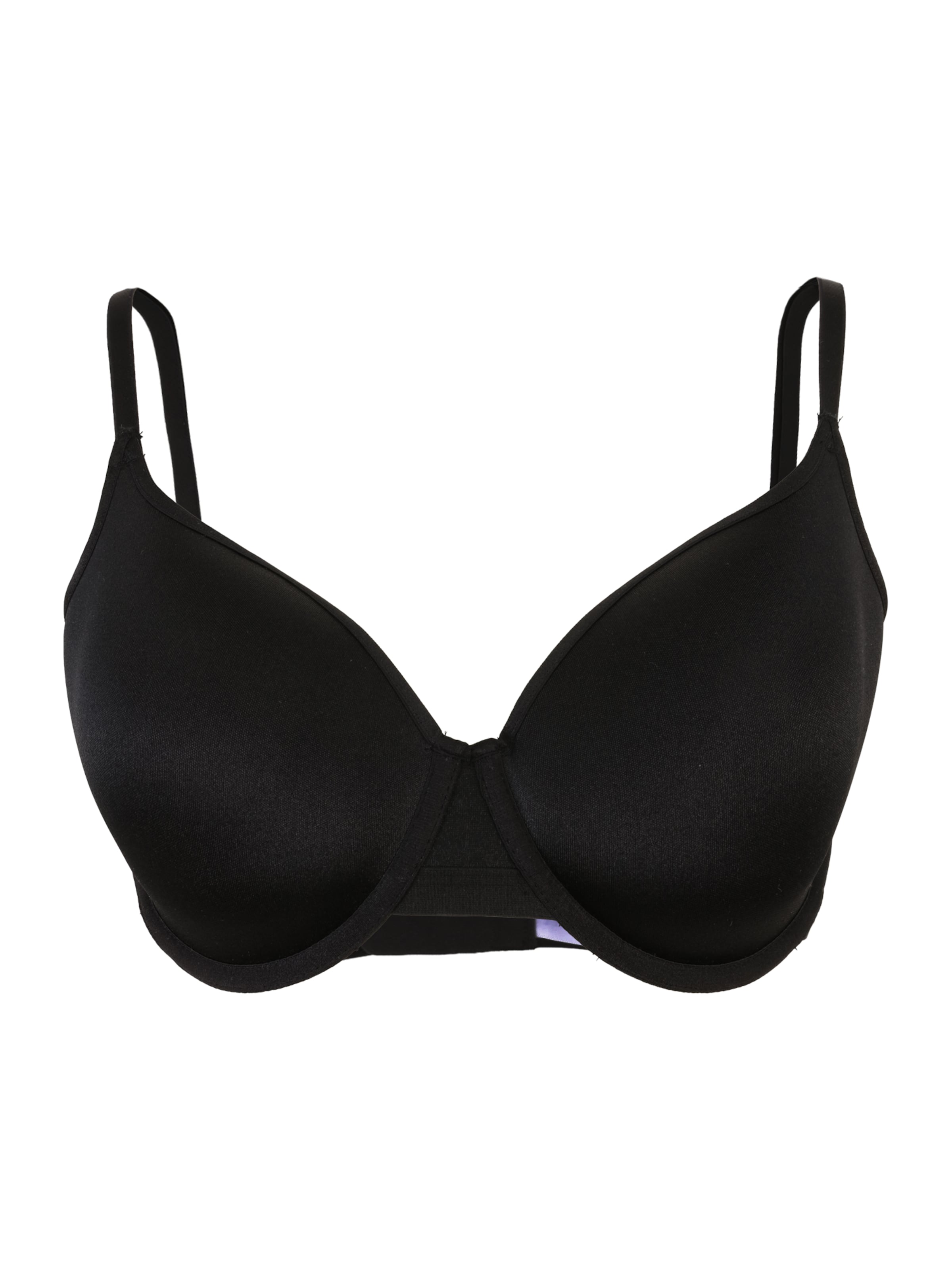 NATURANA - Sujetador en negro: frente