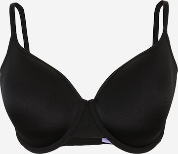 NATURANA - Sujetador en negro: frente