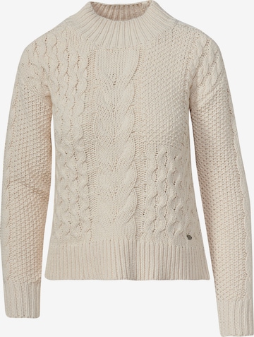 Pull-over KOROSHI en blanc : devant