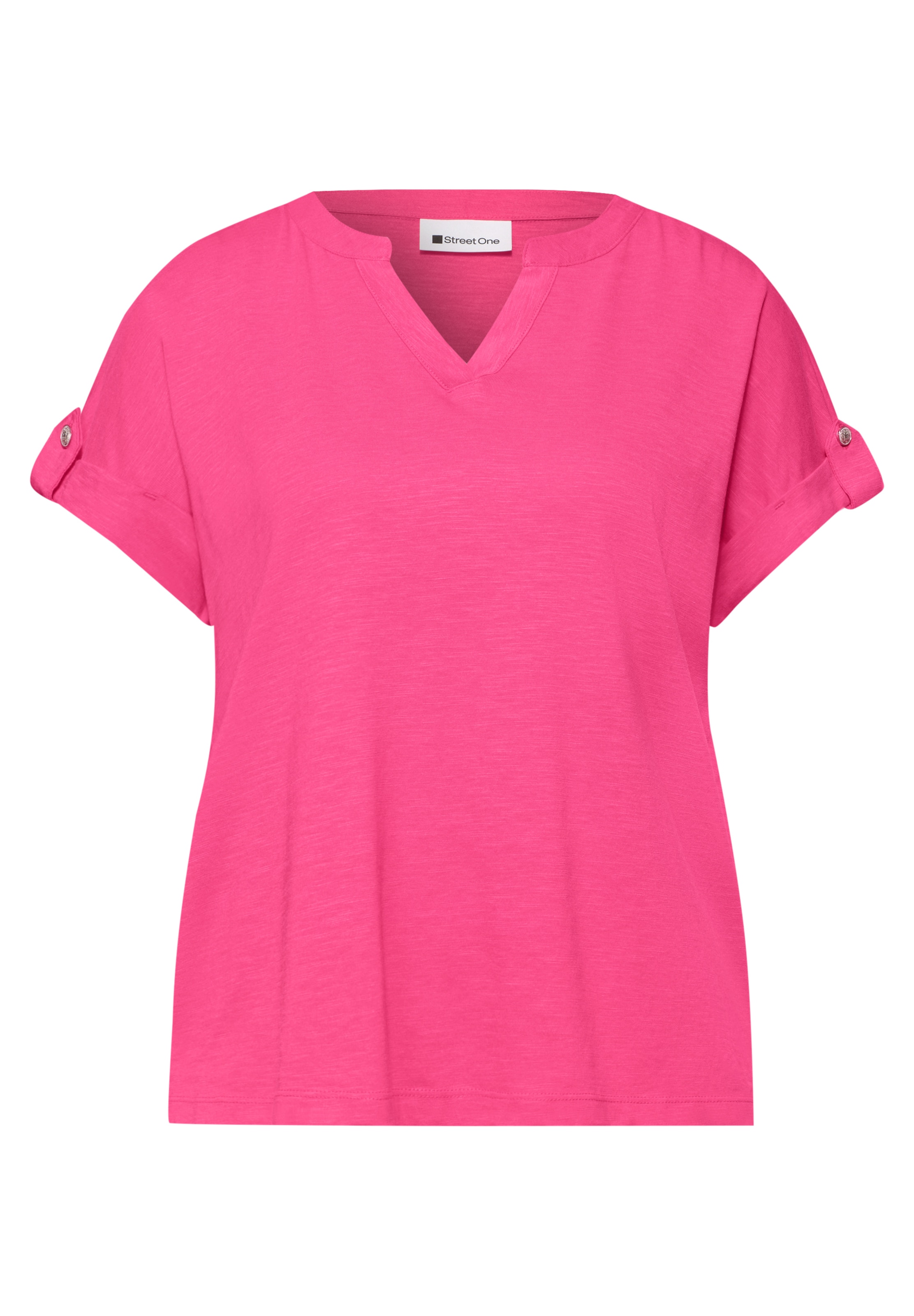 STREET ONE Shirt in Pink: front