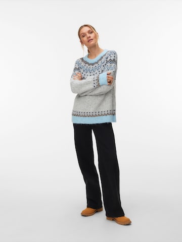 VERO MODA Sweter w kolorze szary