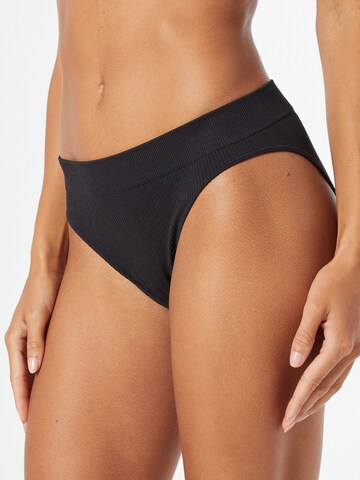 WEEKDAY Slip 'Cat' in Schwarz: Vorderseite