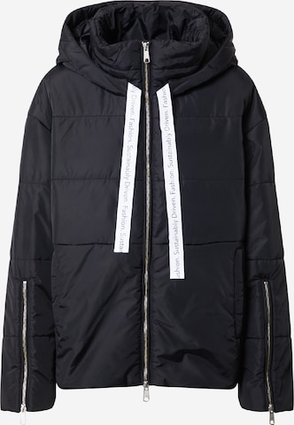 NU-IN Between-Season Jacket in Black: front