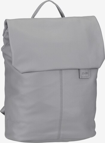 ZWEI Backpack 'Mademoiselle' in Grey: front