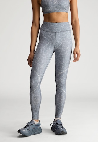 ADIDAS BY STELLA MCCARTNEY Skinny Sportbroek in Grijs: voorkant