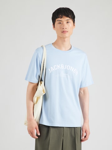Jack & Jones Premium T-shirt 'JPRBLATOMMY' i blå: framsida