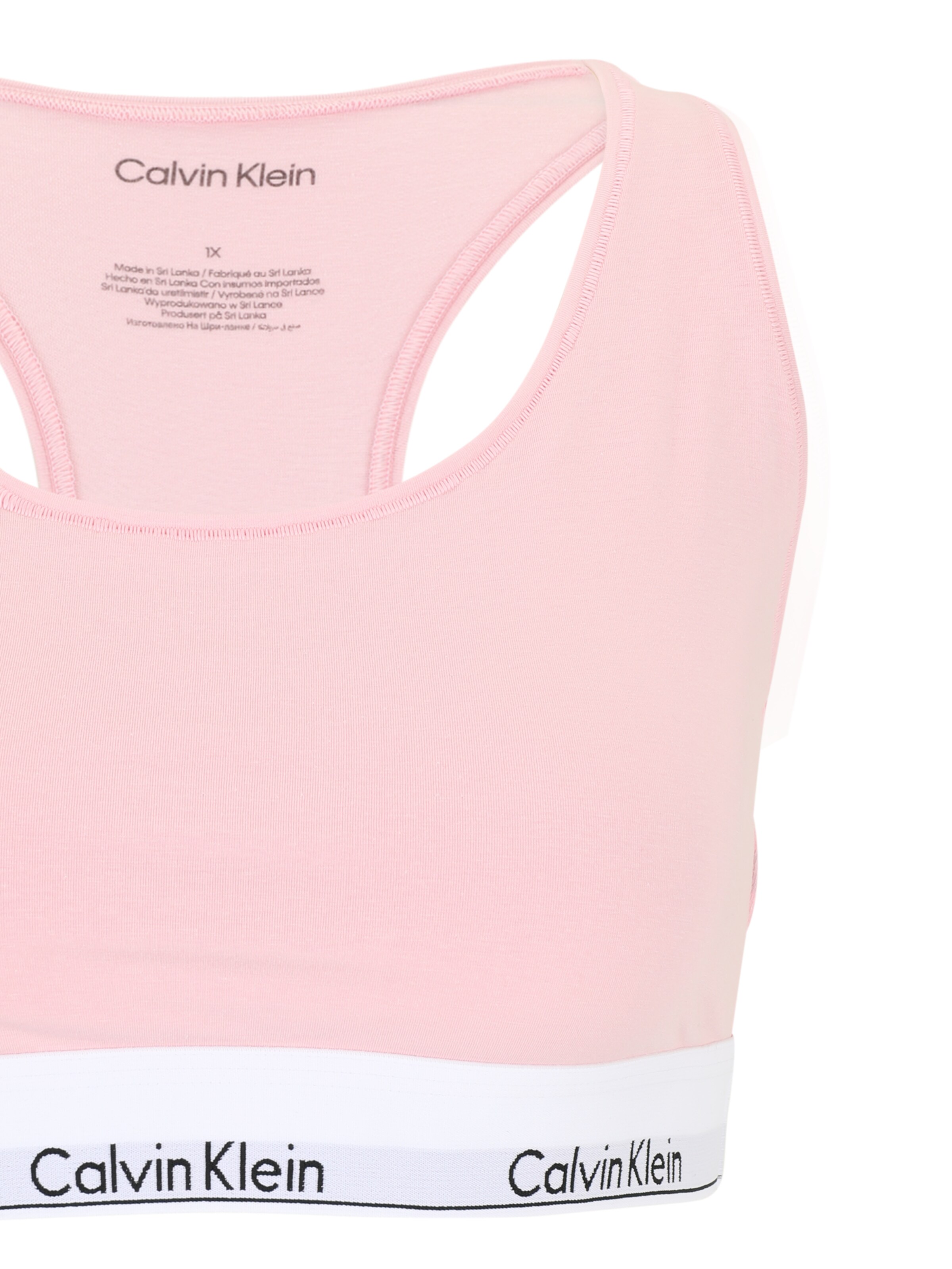 Bustino Reggiseno di Calvin Klein Underwear Plus in rosa