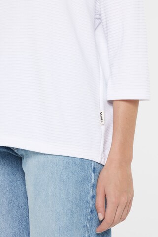 SENSES.THE LABEL Sweatshirt 'So:la' in Weiß