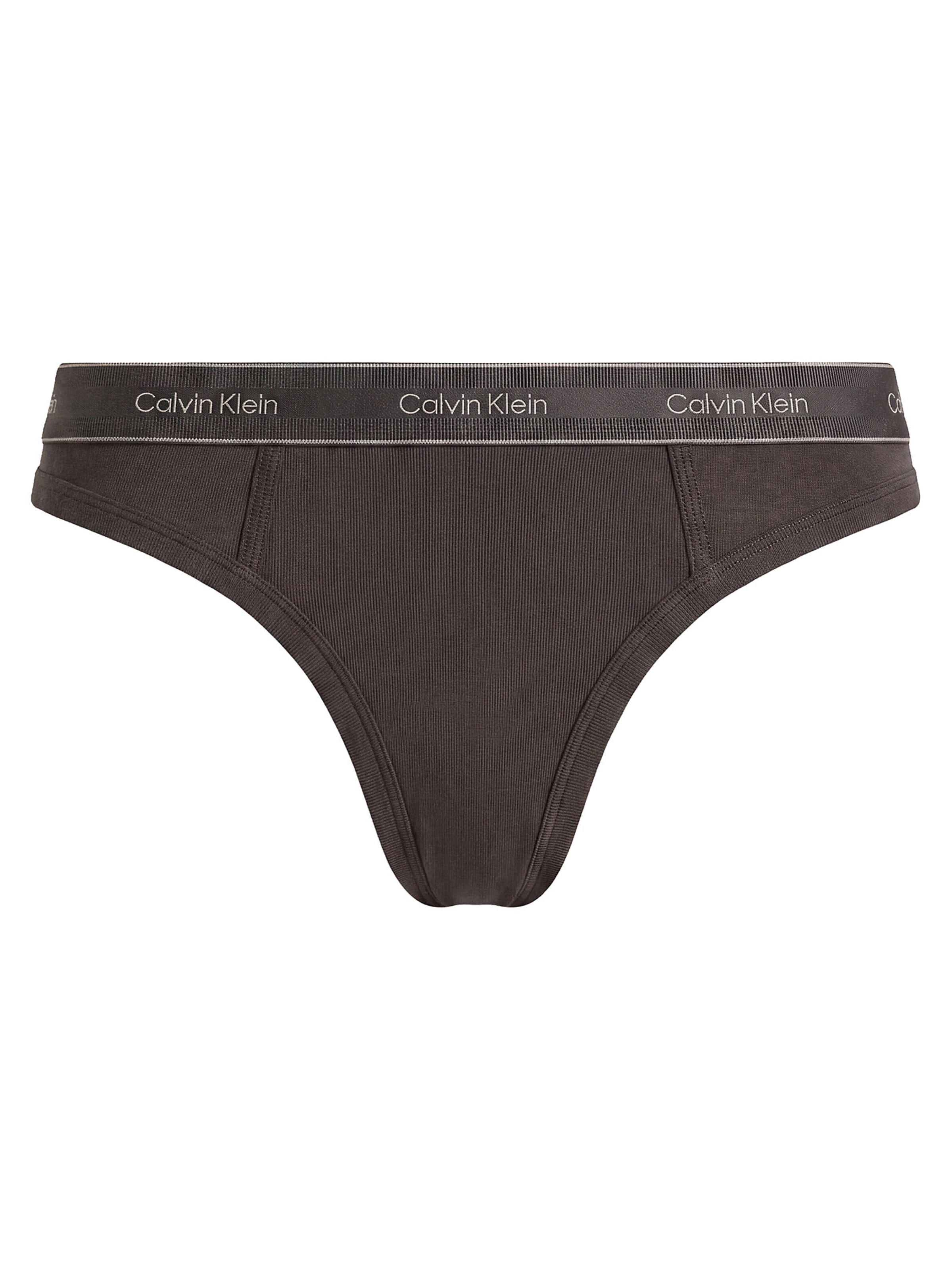 String ' ' Calvin Klein en gris : devant