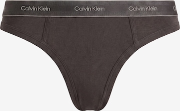 String ' ' Calvin Klein en gris : devant