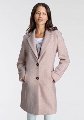 LAURA SCOTT Between-Seasons Coat in Pink