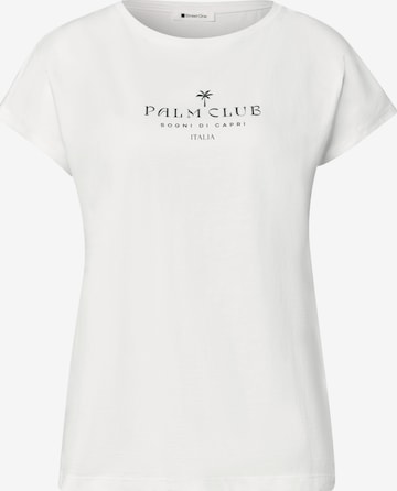 STREET ONE Shirt in White: front