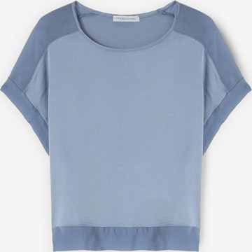 MOTIVI Blouse in Blauw: voorkant