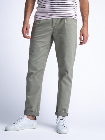 Regular Pantalon chino Petrol Industries en vert : devant