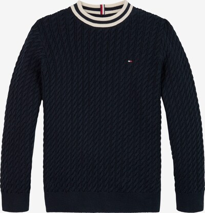 TOMMY HILFIGER Sweater in Dark blue / White, Item view