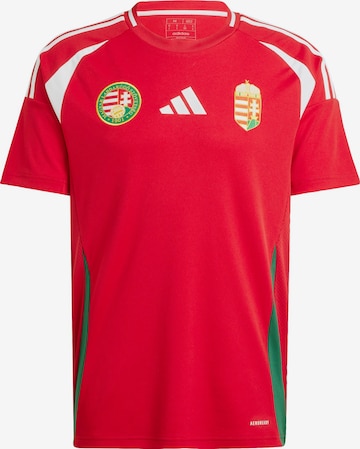 ADIDAS PERFORMANCE Jersey ' Hungary 24' in Red: front