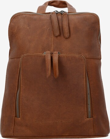 The Chesterfield Brand Backpack 'Vivian ' in Brown: front