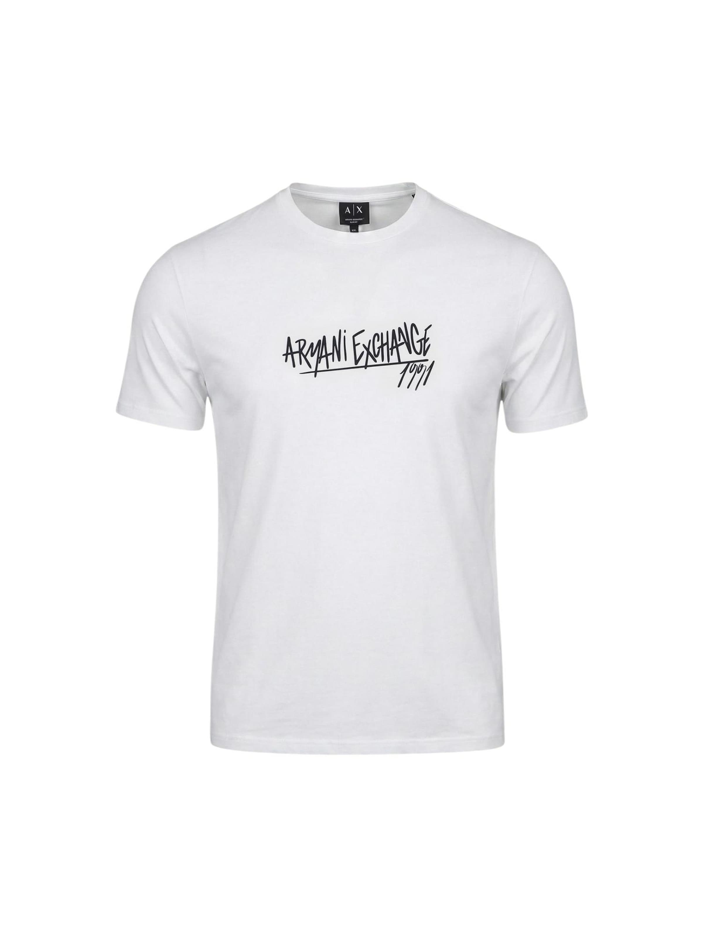 Maglietta 'XM002789 AF10356' in L ARMANI EXCHANGE di colore bianco, Visualizzazione prodotti