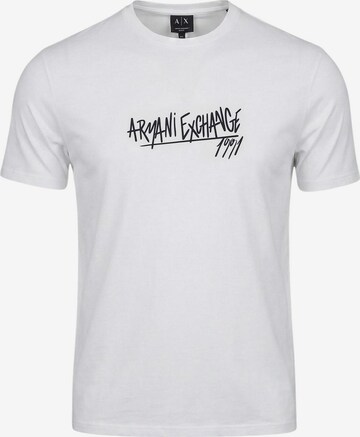 Maglietta 'XM002789 AF10356' di ARMANI EXCHANGE in bianco: frontale
