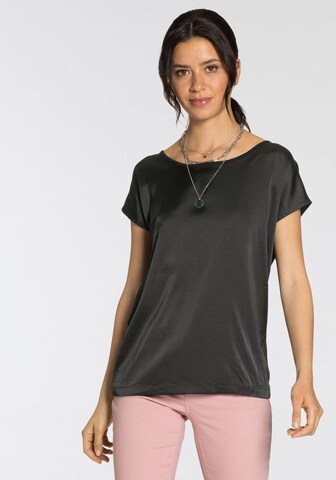 LAURA SCOTT Shirt in Black: front