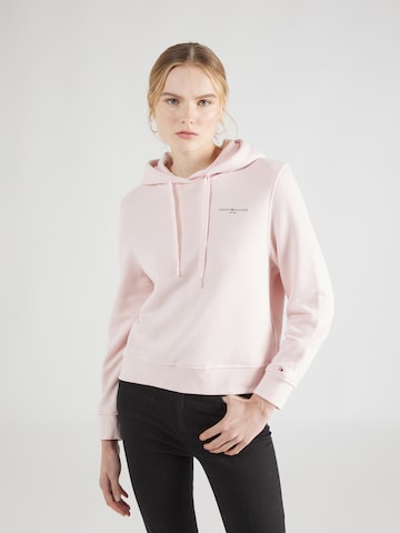 TOMMY HILFIGER Mikina '1985 Collection' – pink: přední strana