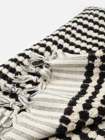 MARSIKOH Beach Towel 'PomPom' in Black