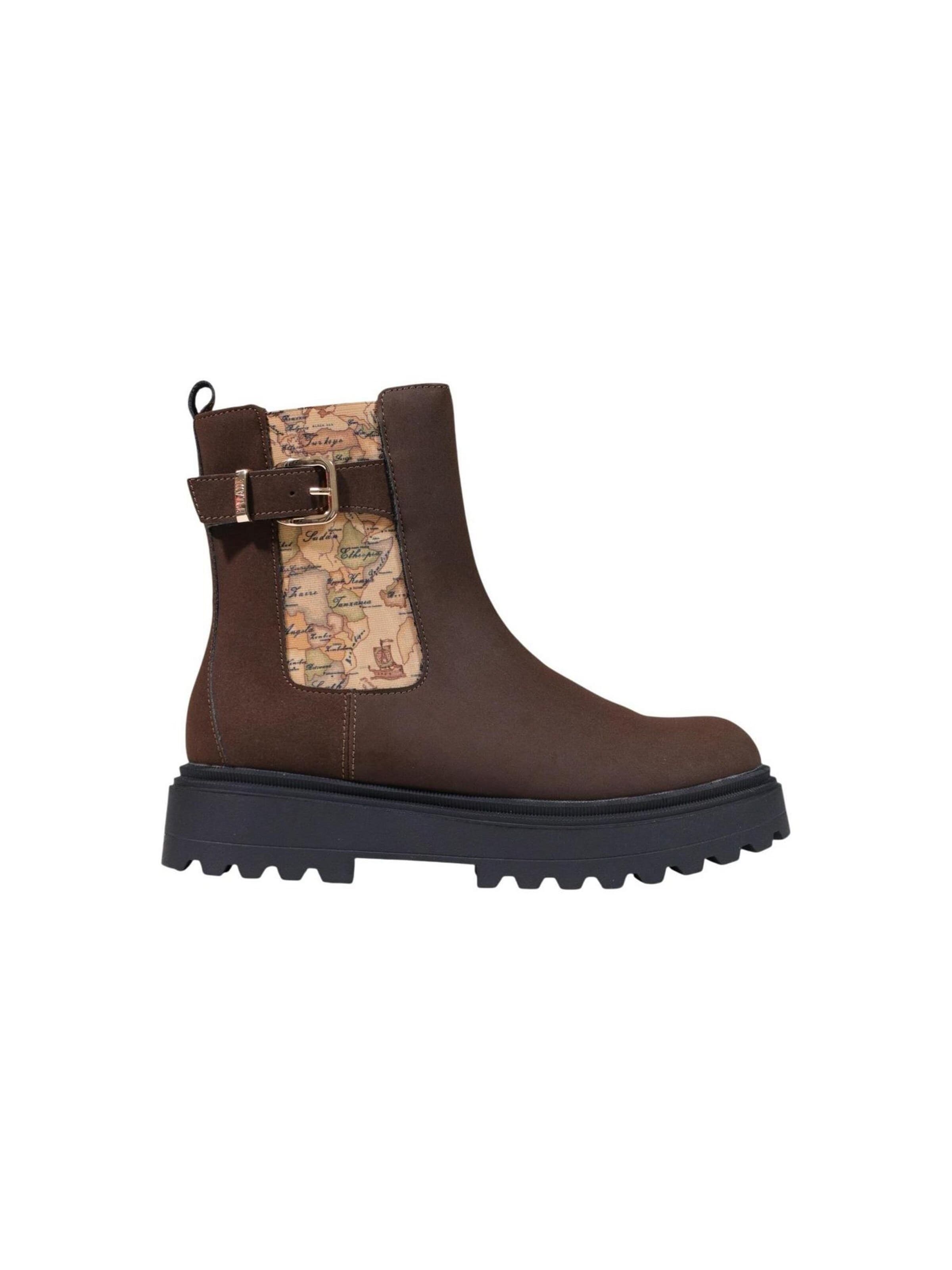 Alviero Martini 1a clase Chelsea Boots 'N 2581 0315' in Brown: front