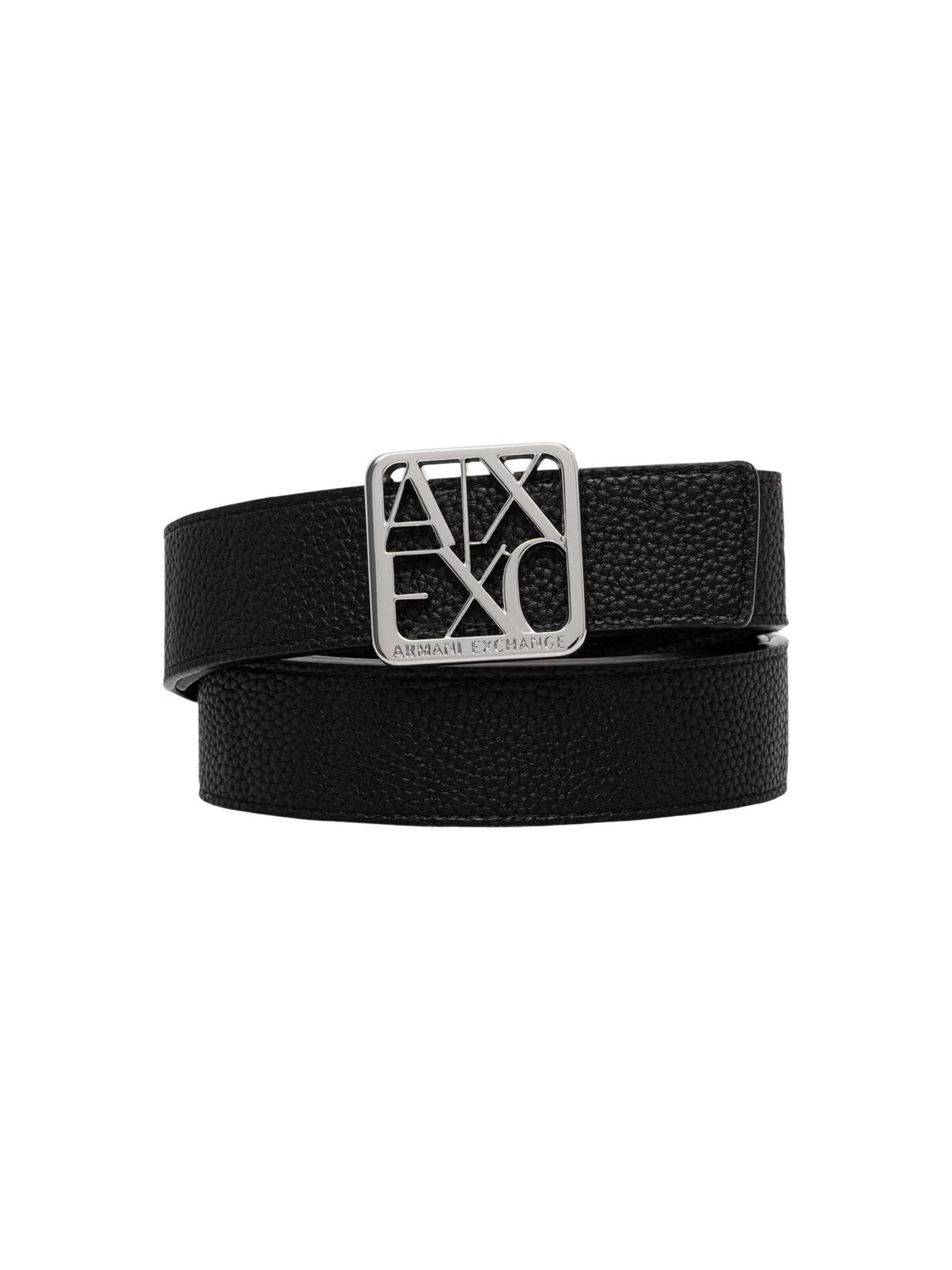 Cintura 'XW001598 AF15774' di ARMANI EXCHANGE in nero: frontale