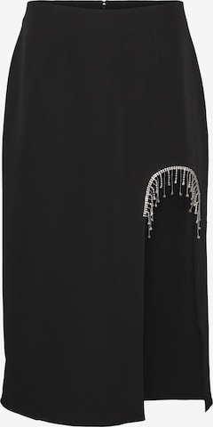 SOMETHINGNEW Skirt in Black: front