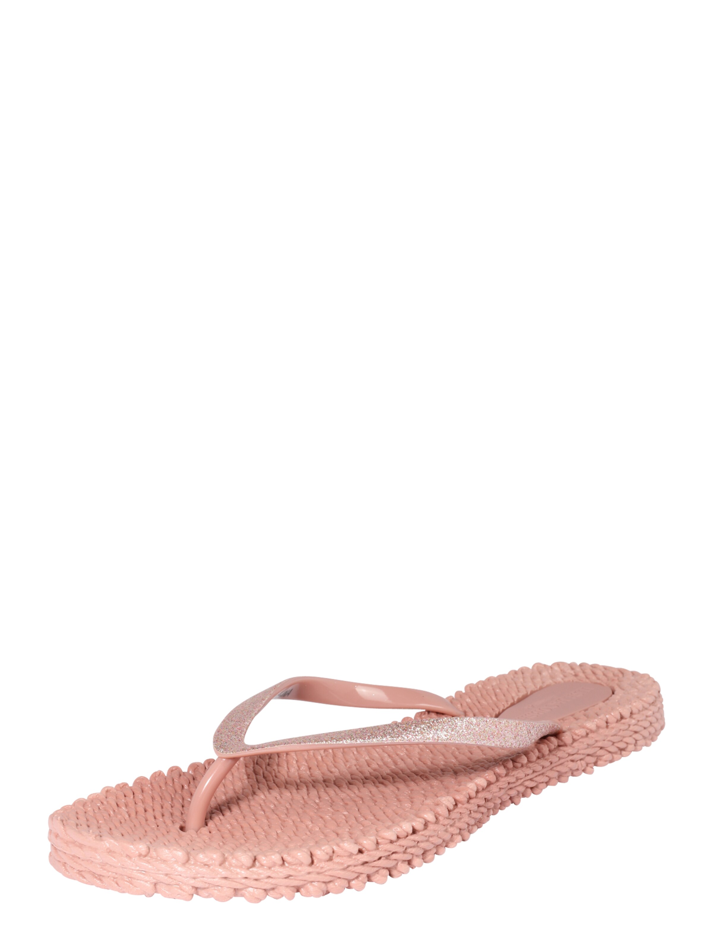 ILSE JACOBSEN Teenslipper 'Cheerful 01' in Roze: voorkant