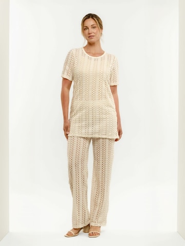 Liberte Essentiel Tričko ' CROC ' – bílá