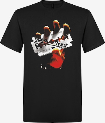 Judas Priest Koszulka 'Judas Priest British Steel T-Shirt' w kolorze czarny: przód