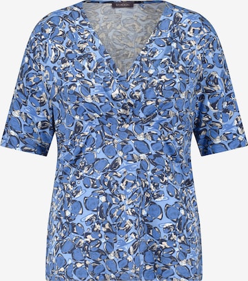 SAMOON Blouse in Blue: front