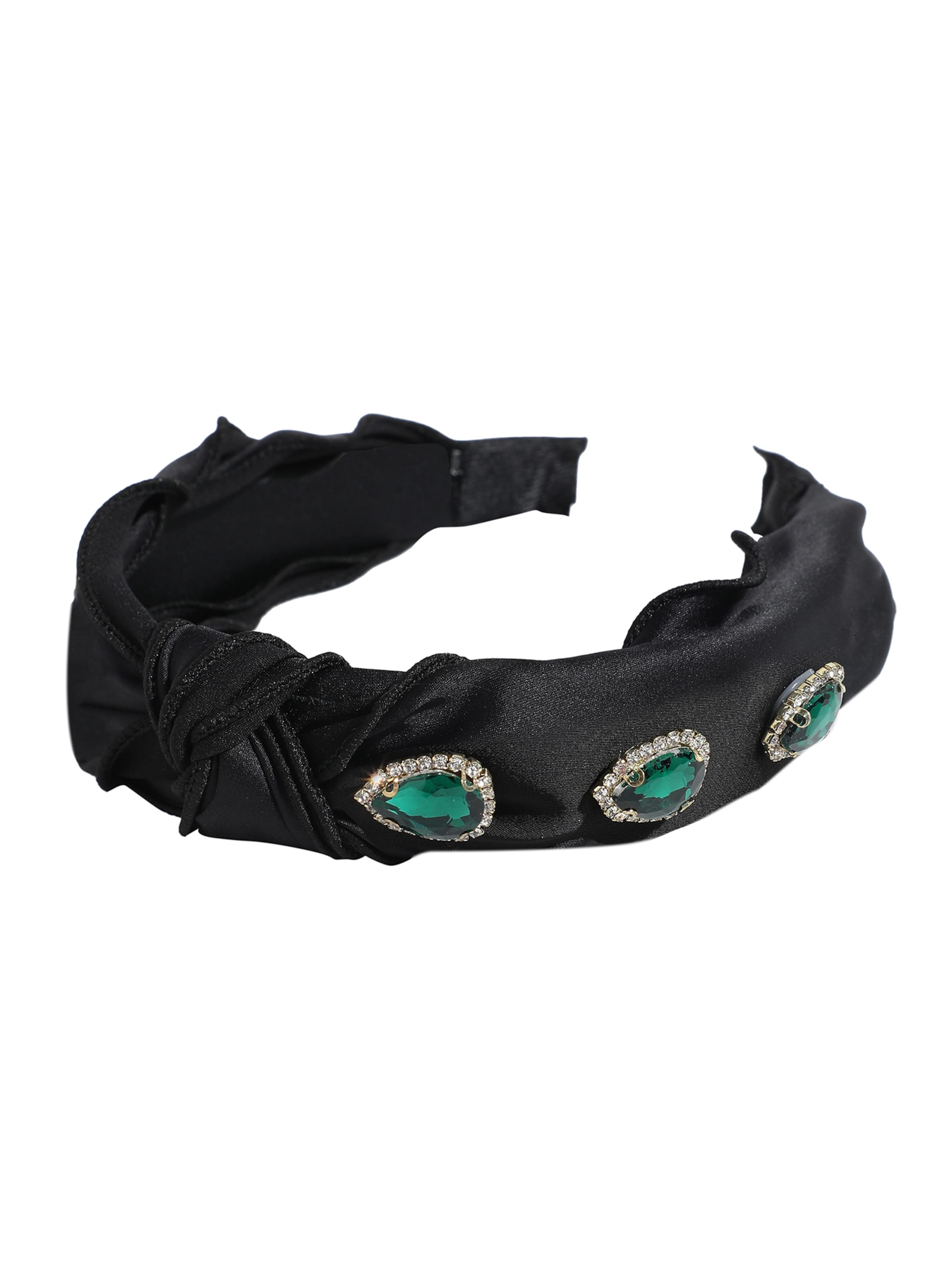 SOHI Hårsmycke ' Afrina ' i svart: framsida