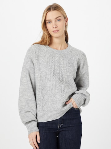 GAP Пуловер в сиво: отпред