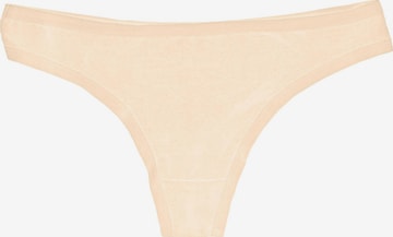 String 'BASIC MAX String Tanga 5er Pack' Maxte en beige : devant