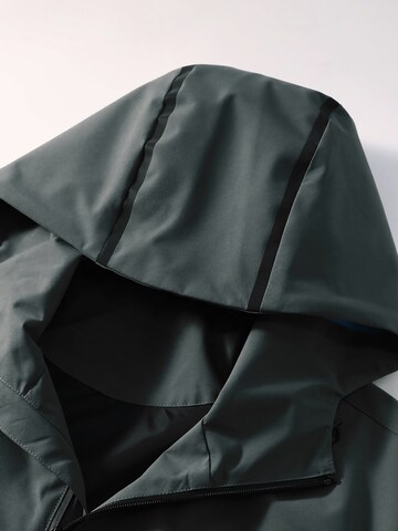 YOUTHUP Outdoor jacket 'Kompakt' in Grey