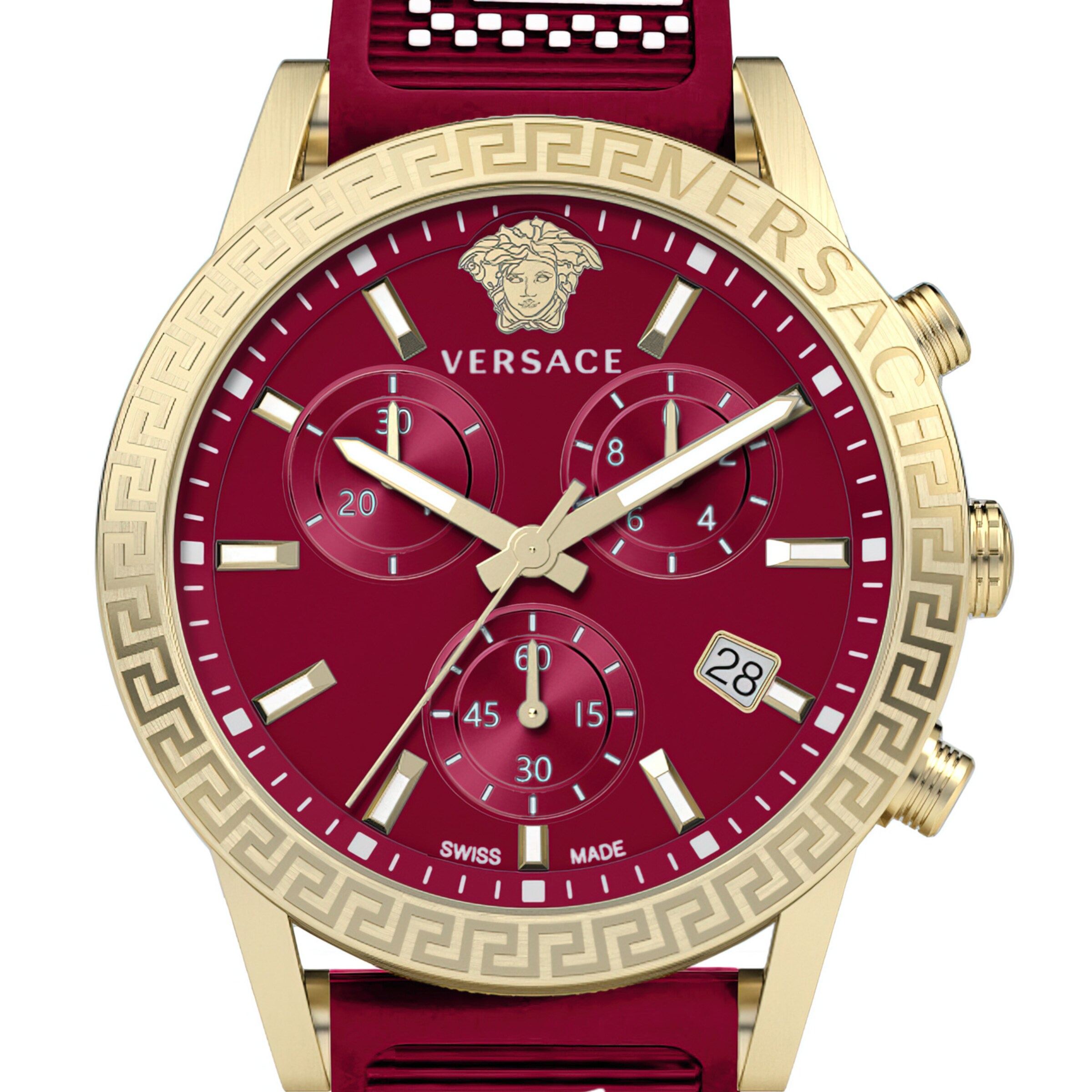 VERSACE Uhr in Rot