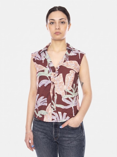 wild pony Chemisier 'MANGROVE FLOWERS' en XS en mélange de couleurs, Vue avec produit