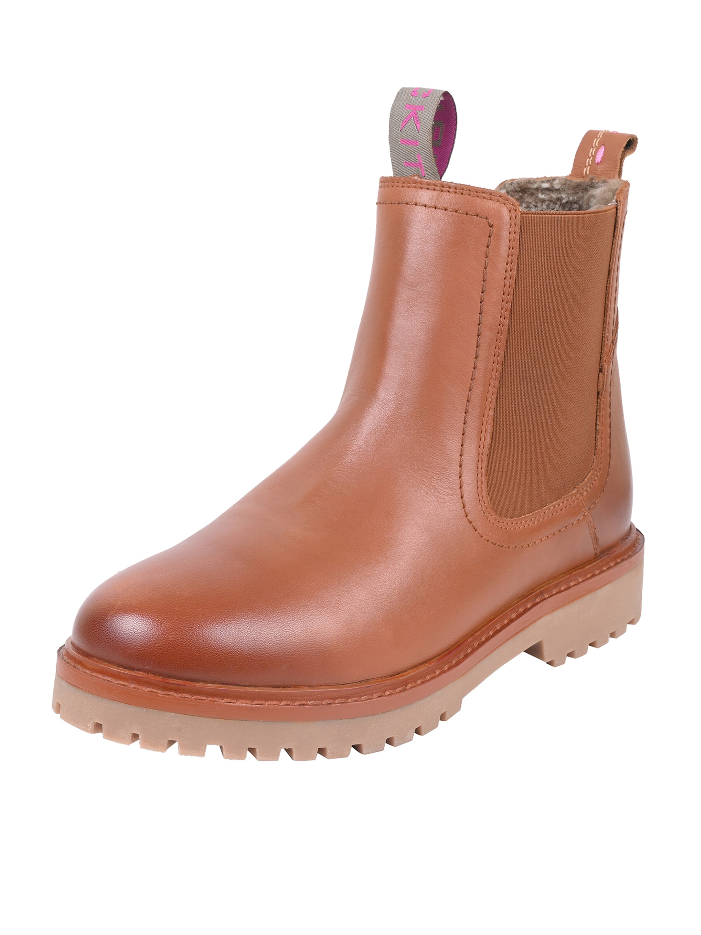 Crickit Chelsea Boots ' SOA ' in Brown: front