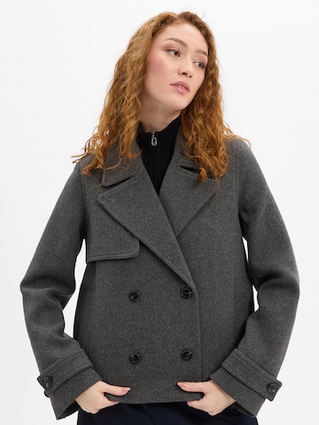 Veste mi-saison Samsøe Samsøe en gris : devant